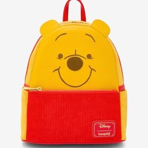 NWT Loungefly Disney Winnie the Pooh Figural Mini Backpack .